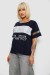 Футболка жіноча з принтом, колір синій, 244R2153-5