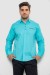 Рубашка мужская  -уценка, цвет бирюзовый, 214R7114-U-2