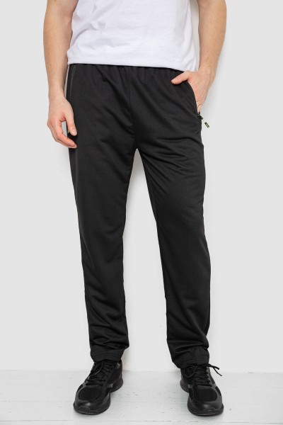 Спортивные штаны мужские, цвет черный, 244RY-418