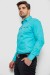 Рубашка мужская  -уценка, цвет бирюзовый, 214R7150-U