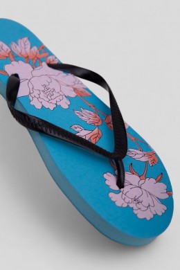 Вьетнамки женские, цвет черный, 244R320