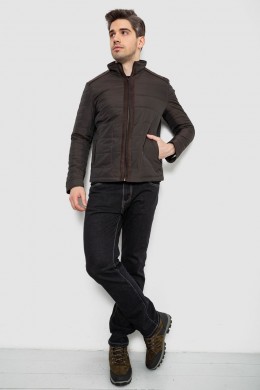 Куртка мужская демисезонная, цвет темно-коричневый, 244R001K