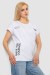 Футболка женская с принтом, цвет белый, 244R2318-5