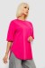 Футболка женская с принтом, цвет розовый, 244R2017