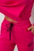 Спортивный костюм женский двухнитка, цвет розовый, 214R1419-005