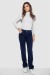 Джинси жіночі Slim Fit, колір темно-синій, 244R1052