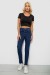 Джинсы женские однотонные Skinny, цвет синий, 244R9001 Джинсы женские однотонные Skinny, цвет синий, 244R9001