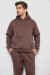 Спортивный костюм мужской на флисе, цвет мокко, 238R029