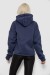Худи женский с капюшоном на флисе, цвет синий, 257R335 Худи женский с капюшоном на флисе, цвет синий, 257R335