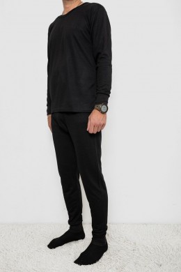 Термобелье мужское, цвет черный, 241R0107