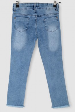 Джинси для дівчаток, колір блакитний, 247R10050