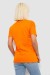 Футболка женская с принтом, цвет оранжевый, 244R2805
