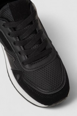 Кроссовки женские, цвет черно-белый, 248RG40-4R