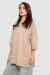 Футболка женская с принтом, цвет бежевый, 244R3014