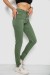 Джинси жіночі Slim Fit, колір зелений, 182R1489S19