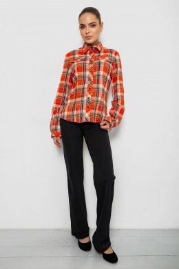 Сорочка жіноча повсякденна, колір помаранчевий, 230R064