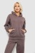 Спортивный костюм женский на флисе, цвет мокко, 257R87