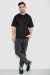 Футболка мужская однотонная, цвет черный, 247R3140 Футболка мужская однотонная, цвет черный, 247R3140