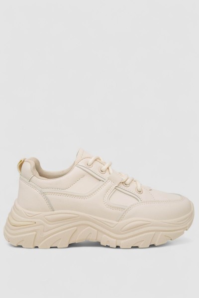 Кросівки жіночі, колір бежевий, 248RA140