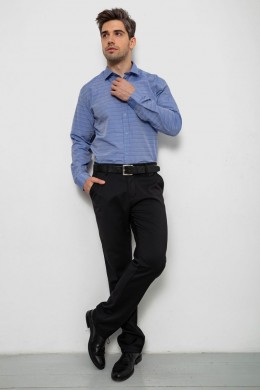 Рубашка мужская, цвет сиреневый, 214R821