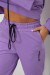 Спортивный костюм женский двухнитка, цвет сиреневый, 214R1419-001