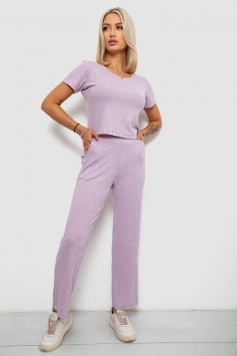 Костюм женский домашний, цвет сиреневый, 257R60