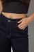 Джинси жіночі однотонні Skinny, колір синій, 244R8911