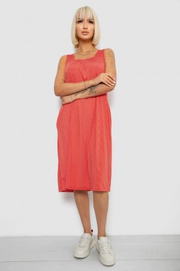 Сарафан женский в горох, цвет красный, 257R733-1