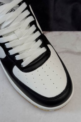 Кросівки чоловічі, колір біло-чорний, 248RHB710