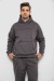 Спортивный костюм мужской на флисе, цвет серый, 238R029