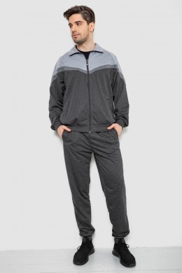 Спортивный костюм мужской, цвет серый, 244R9147