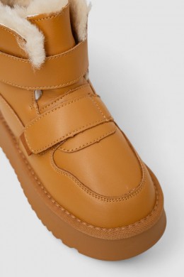 Уггі жіночі на хутрі  -уцінка, колір коричневий, 243RL953-U-19