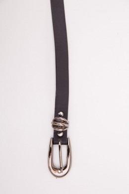 Классический женский ремень, черного цвета, 196RL1510W23