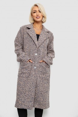 Пальто женское без подкладки, цвет пудрово-синий, 257R99