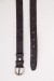 Женский ремень с классической пряжкой, черного цвета, 196RL25S0W103