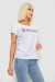 Футболка женская с принтом, цвет белый, 244R2038