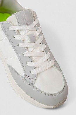 Кроссовки женские, цвет бело-серый, 248RCX213