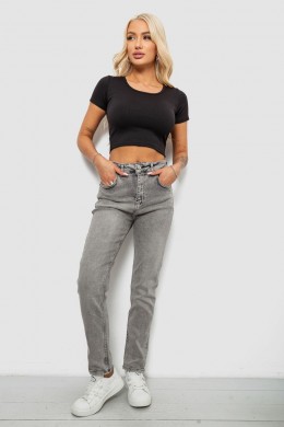 Джинси жіночі Regular Fit, колір сірий, 244R00246