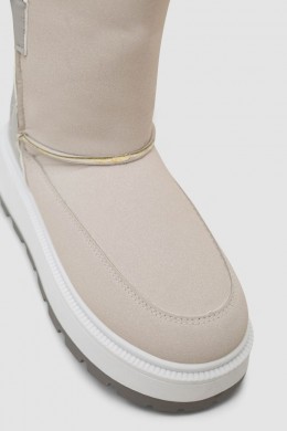 Уггі жіночі зимові на хутрі, колір світло-сірий, 243R-A