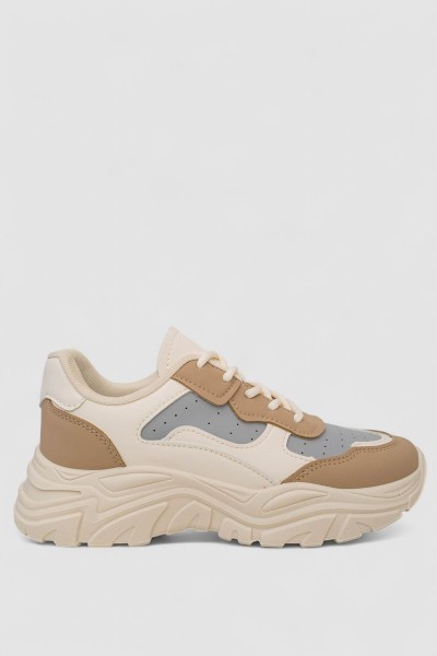 Кросівки жіночі, колір бежевий, 248RA90-20