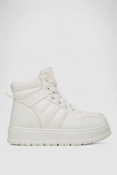 Кросівки жіночі зимові, колір білий, 248RBL2