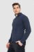 Кофта мужская на молнии с карманами, цвет синий, 161R1053 Кофта мужская на молнии с карманами, цвет синий, 161R1053