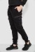 Штаны мужские однотонные, цвет черный, 244R1641 Штаны мужские однотонные, цвет черный, 244R1641
