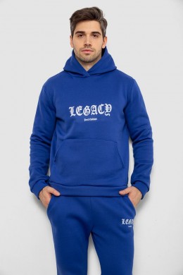 Спортивный костюм мужской на флисе, цвет синий, 238R57046