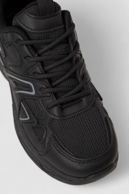 Кроссовки женские, цвет черный, 248RN60