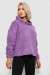 Худі жіночий однотонний з капюшоном, колір бузковий, 257R14 Худі жіночий однотонний з капюшоном, колір бузковий, 257R14