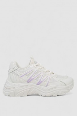 Кросівки жіночі, колір біло-бузковий, 248RA120