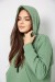 Спортивный костюм женский двухнитка, цвет оливковый, 252R500