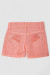 Шорты джинсовые для девочек  -уценка, цвет коралловый, 247R10033-U-1