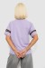 Футболка женская с принтом, цвет сиреневый, 244R2153-5